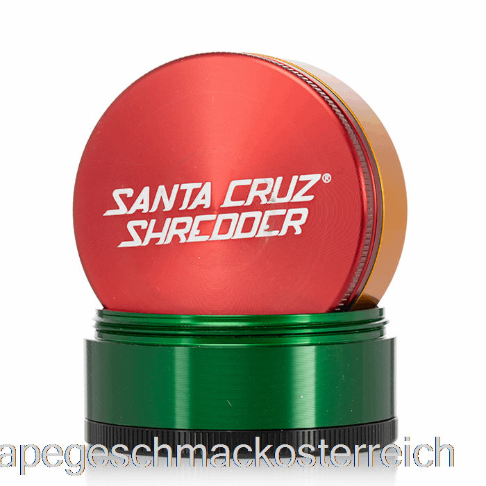 Santa Cruz Shredder 2,75 Zoll Großer 4-teiliger Grinder Rasta (70 Mm) Vape-Geschmack